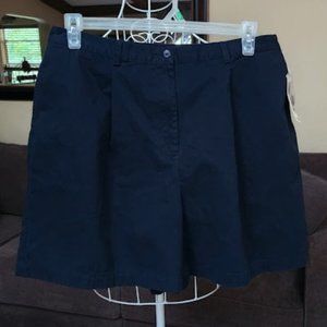 NWT Charter Club ladies sz 16 blue shorts